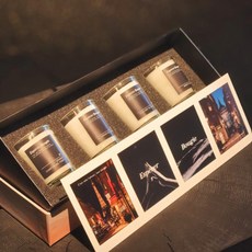 선물용캔들세트 집들이선물/결혼선물 프랑스캔들 에스페레 부지 70g 4종 세트