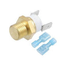 X AUTOHAUX 범용 자동차 라디에이터 엔진 냉각 팬 온도 온도 센서 스위치 0.6cm(1/4인치) NPT 165-180도 144도 꺼짐