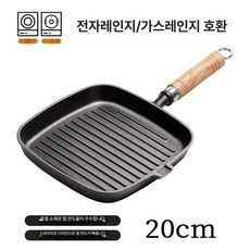 909커머스 프라이팬 세트 계란말이팬 20cm 사각, 1인용 20cm, 1개, 1cm