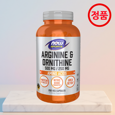 나우 스포츠 아르기닌 오르니틴 아미노산 복합 캡슐 250캡슐, 1개, 250정