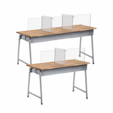 인프마켓 칸막이 조립 부품 5종 아크릴가림막 창구가림막 비말차단막, X자 연결대 6개 X6