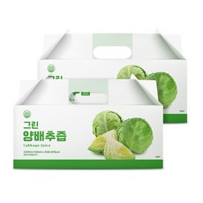 그린 양배추즙, 2박스, 3L