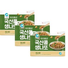 정원 청정원 국산콩 생나또 144g 3개