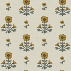 Fiula Yellow and Green Wallpaper Flower Leaf Vintage Wall Paper Self-Adhesive Peel Stick Removable, Fiula Yellow and Green Wallpap