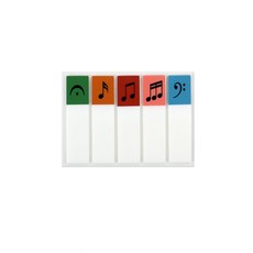 나임 인덱스스티커 접착식메모지 다이어리인덱스스티커, 원색