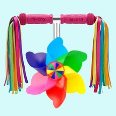 마이크로킥보드 스커트 리본 바람개비 풍차 액세서리 치마, V., 1개