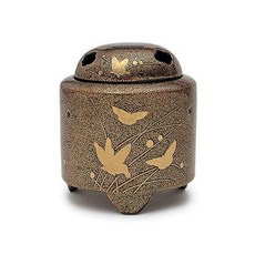 【新月集】有田燒 香爐 蒔繪蝶文 香爐, 1個