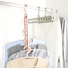 접이식 9단 옷걸이 여행 캠핑 출장용 휴대 용 옷 걸이 야외 활동 피크닉 정리 정돈 수납, 본상품