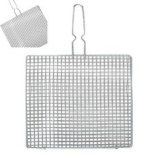 일랴 접석쇠 260mm x 고기불판 스텐석쇠 숯불