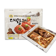 스마일유통 양념돼지왕갈비 4인(4대), 1개, 1.8kg