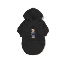 국내매장제품 예일 강아지옷 예일 애완의류 노르딕 댄 도기 후드_블랙 348460