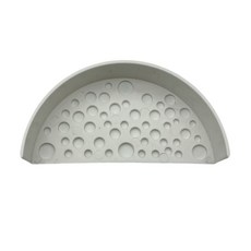 수족관을 위한 풍경 성스러운 동굴 은신처 수조 장식 테라리움 새우 은신처 간단한 장식품, White