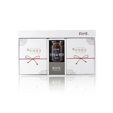 [자연맛남] 생강마을 고급 생강선물세트 (발효생강차500gx1병/수라편강25gx12개), 1, 1개입, 상세 설명 참조