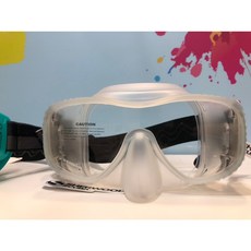 游龍潛水 SHERWOOD SCOPE SLIM 矽膠單面鏡 潛水面鏡, 透明