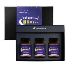 식물성 멜라토닌 5mg 쿨쿨쿨 zzz, 1개, 360정