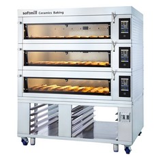 대흥 소프트밀 유로베이커오븐 4매 3단 DUU-43L 업소용 베이커리 전기 오븐