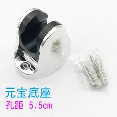 免打孔花灑支架 可調節噴頭底座 浴室蓮蓬頭掛固定器配件, 銀色 小支架 打孔