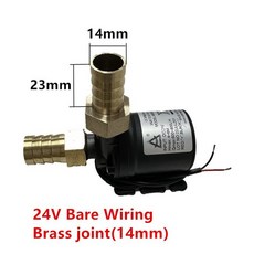 12V 24V 워터 펌프 리프트 세라믹 샤프트 800L 5M 태양광 모터 브러시리스 초저소음 순환 잠수정