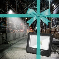 LED 반사경 투광등 12V 10W/30W 6500K IP65 완벽방수 야외 벽 프로젝터