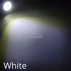 자동차led전구 X 8 자동 DRL 2V LED 독수리 눈 실버 쉘 러닝 라이트 턴 신호 백업 램프 트렁크 안개 전구, 04 WHITE