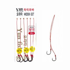 윤피싱 타이라바 어시스트 훅셋 오라타 타이 바늘 세트 3pcs