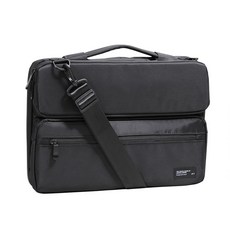 에디트 포켓 노트북파우치 가방 13인치 15인치 맥북16인치 그램17인치 STB110, 블랙, 1개