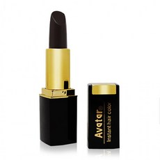 새치커버 스틱 아바타 헤어라인 스틱 옆머리 외출, 아바타 새치커버 스틱 흑갈색, 아바타 새치커버 스틱 흑갈색, 1개