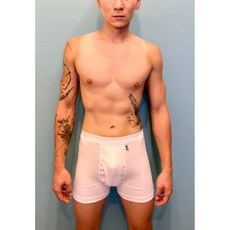 男士羅紋平口四角褲 UE-35 舒適透氣展現男性魅力