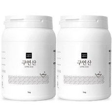 가성비가브랜드다 구연산 다목적 세제 1kg 용기 / 물때 청소 빨래 세탁, 2개