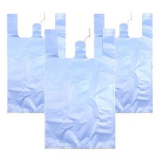 월드크린 손잡이 비닐봉투 하늘, 30L, 200개