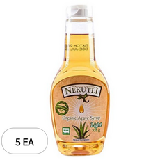 네쿠틀리 유기농 아가베시럽, 335g, 5개