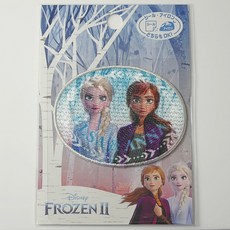 Disney 冰雪奇緣艾莎安娜刺繡燙布貼, 1個, Multi-color