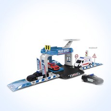 다이캐스트 경찰서 놀이세트 미니카 포함 어린이 역할놀이