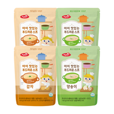 베베스트 아이 맛있는 부드러운 스프 2팩 세트 양송이+감자(기한임박 상품 26.7.9일까지), 150g, 2세트