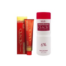 솔리드 클래식 칼라 인스퍼레이션 120g 6개당 산화제 1통, 1개, GN6 약간밝은자연갈색