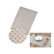 광섬유 식탁매트-실버 테이블매트 업소용 75433PC 1(ea)