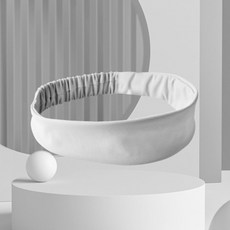 止汗帶運動頭帶 瑜伽髮帶運動束髮帶女健身跑步針織止汗帶吸汗帶速幹寬頭帶導汗帶 WLJE, 加寬髮帶【星河灰】單條裝, 1個