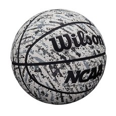 WILSON NCAA 레플리카 스플래터 농구 - 사이즈 17.8-74.9cm(7-29.5인치) 블랙/화이트