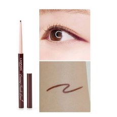 CANMAKE 柔滑極細眼線膠筆 1.5mm, 1個, 07 紅褐色