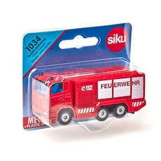 어린이 방위산업 역할놀이용 군용 탈것시리즈 날으는 유아퍼즐교구 5세남아 육아템, 1개, 소방차