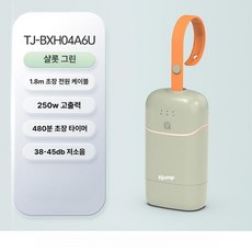 미니건조기 휴대용 접이식 가정용 살균 컴팩트 여행용 출장 다림질 와이셔츠 의류건조기, 그린 250W, 기본 모델명/품번
