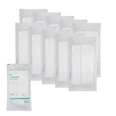 수성 멸균 외과패드(복부용 패드) 상처치료 보호패드, 10개, 1개입