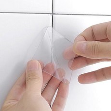초강력 사각 매직 양면테이프 실리콘 방수 부착테이프 실리콘양면테이프 다용도실리콘테이프, 투명, 1P