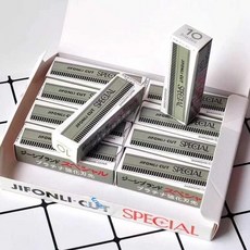 不鏽鋼刮眉修眉刀片 化妝師專用刮眉刀, 1個, 3盒30片裝+小盒裝