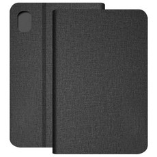 ALLDOCUBE iPlay 60 Mini Pro 북커버 케이스, 차콜블랙, 1개