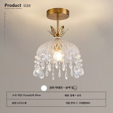 SANDYHA 모던 펜던트 조명 프랑스 목가적인 꽃 유리 크리스탈 샹들리에 거실 식당 홈 장식 광택 디자인