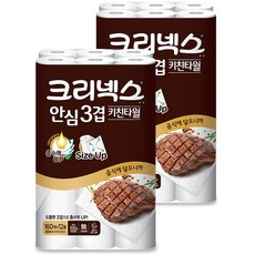 크리넥스 안심 3겹 키친타올 160매, 24개