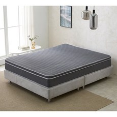 편안한 숙면 단단 본넬 스프링 슈퍼싱글 매트리스(110cm) 수퍼 기숙사 자취, 다크그레이