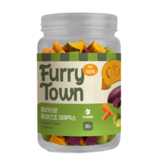 퍼리타운 강아지 동결건조 야채 간식, 30g, 1개, 야채믹스