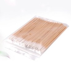이쑤시개 면봉 뽀죡면봉 반영구재료 속눈썹재료 비립종 수정화장용 100개입, 1개